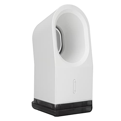 Mini Ventilador sin Aspas, Ventilador Portátil, Humidificación por Pulverización, Fuente de Alimentación USB, Velocidad del Viento de 3 Velocidades, b