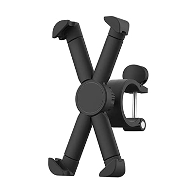 SSIJK Ajuste de Montaje de teléfono de la Novela Adaptable for Scooters de Patada eléctrica Apta for Scooter eléctrico (Color : Black)