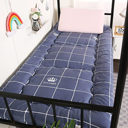 LASHI Student Dorm Tatami Colchón Dormitorio 4cm Espesar Futon Colchón Sala de Estar Alfombrilla Antideslizante(Color:E,tamaño:120x190cm) precio