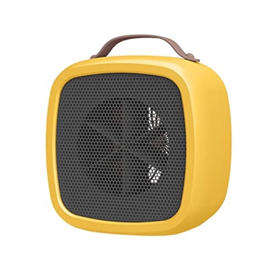 Calentadores de espacio para uso en interiores 500W Mini ventilador de calentador eléctrico con mango abdominales Máquina de calentador de ventilador 