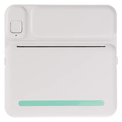 NUOBESTY Impresora de Bolsillo Portátil Mini Wireless Termal Sticker Impresora Mini Asistente de Vida Buen Regalo en oferta