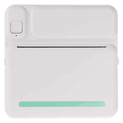 NUOBESTY Impresora de Bolsillo Portátil Mini Wireless Termal Sticker Impresora Mini Asistente de Vida Buen Regalo