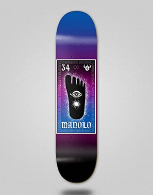 Darkstar monopatín Skate Skateboard Deck Tabla Manolo Symbols R7 Wilson 8.0