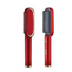 Cepillo Alisador de Pelo, Cabello Peine Alisador Multifuncional, Cepillo Alisador Pelo con Tecnología Iónica, Automático Ajustable por Calor, Anti-que en oferta