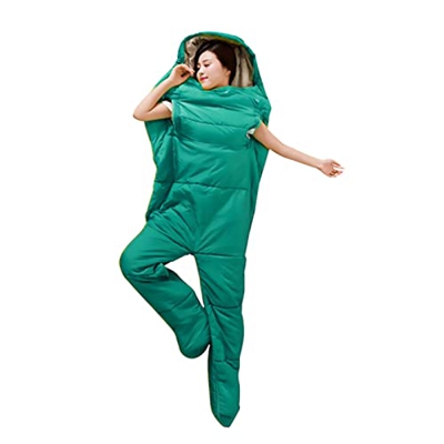 Flydem Saco de Dormir Ultraligero Adulto Sacos de Dormir Rectangulares Bolsa Sección Delgada de Verano Interiores para Hombres Mujeres Cálidos Viajes 