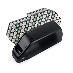 52V Batería de Bicicleta eléctrica e-Bike Batería Li-Ion Kit de Conversión E-Bike Batería de Litio Recargable con Cargador Down Tube Li-Ion Pedelec E- características