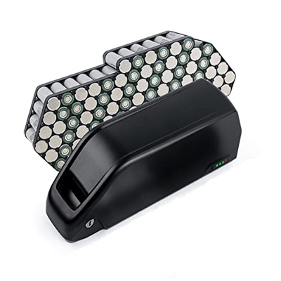 52V Batería de Bicicleta eléctrica e-Bike Batería Li-Ion Kit de Conversión E-Bike Batería de Litio Recargable con Cargador Down Tube Li-Ion Pedelec E-