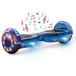 E-RIDES Hoverboard niños 6.5",Patinete Eléctrico Autoequilibrio,Hoverboards Patinete Smartgyro,Altavoces Bluetooth Luces LED Motor 500W,Regalos para N características