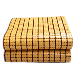 X1NGFU Natural Colchoneta para Bamboo Colchón,Esterilla de Bambú Estera de Bambú Natural,Transpirable Estera de Dormir de Antideslizante,Suave Y Sin R características