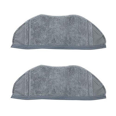 Eyeref Partes de aspirador, 2 piezas de trapeador robot para aspirador robótico 360 X90, trapeador de limpieza reemplazable (color: gris oscuro)