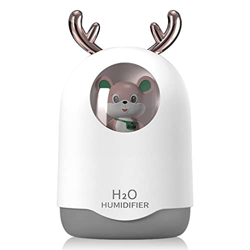 LEELLY Humidificadores para el hogar y Las Plantas, humidificador para Dormitorio Interior, difusor de Aire aromático Regulable, rociador sónico, Sumi precio
