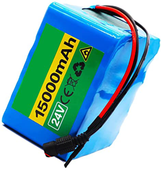 stdpcxz 24V Bicicleta Eléctrica De Bicicleta Paquete De Batería De Iones De Litio De 15000Mah For 50W-500W, 25.2V 6S5P 15Ah Batería De Bicicleta Eléct precio