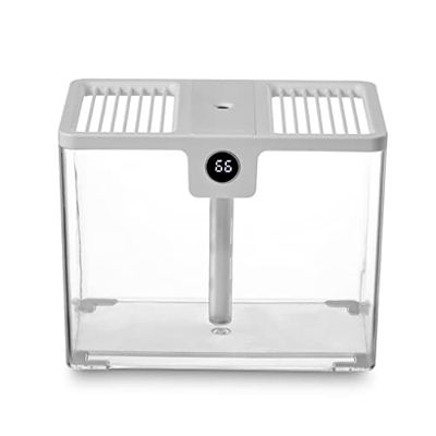 LEELLY Humidificador para Dormitorio 1.5L Tipo c humidificador de Aire difusor de Aroma con higrómetro Sala de Estar humidificador Pantalla rociador d