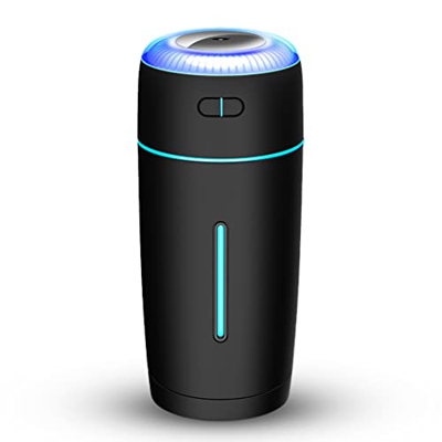 LEELLY Humidificador para Dormitorio USB Recargable LED Humidificador Difusor de Aire portátil Ajustable Niños Dormitorio Ambientador de Niebla Viajes