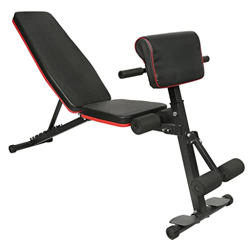 FMOPQ Silla de Fitness, Banco Multifuncional con Mancuernas, Banco de Entrenamiento de piernas, Tablero de Abdominales, Equipo de Fitness para el hoga en oferta