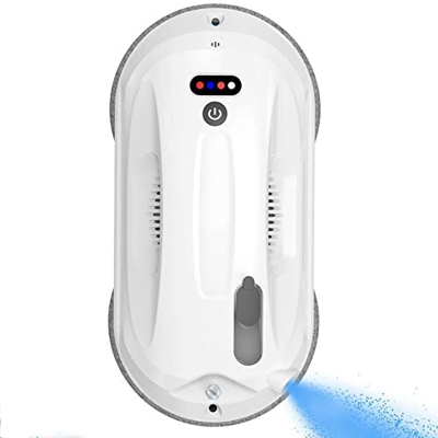 SHENGSHIYU Robot Automático De Limpieza De Ventanas Cuadradas, Robot Aspirador De Vidrio Doméstico, Control De Seguridad Inteligente, con Control Remo