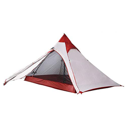 Tienda de campaña, tienda G, tienda de campaña tipi para adultos, tienda de campaña familiar para 2 o 3 personas, impermeable a prueba de viento, tien en oferta