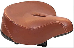 XD Designs Asiento de Bicicleta, Asiento de Bicicleta Cuero Suave Impermeable Transpirable Antiguo Retro Resistente al Desgaste-Brown características