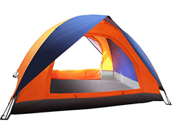 Carpa de playa portátil doble doble al aire libre viajes de ocio carpa de doble puerta tienda de campaña juego de mano impermeable protección UV sombr en oferta