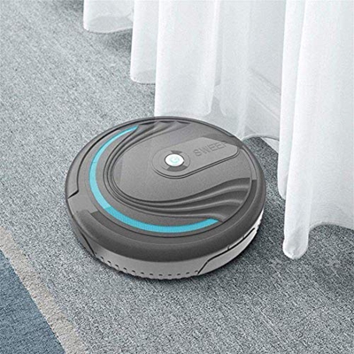 ZRE Robot automático de Limpieza Robot de Barrido Inteligente, colector de Polvo de Barrido de Pisos Limpieza de Carga USB Robot Aspirador Inteligente