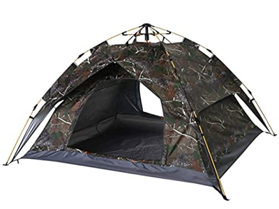 Carpa impermeable automática para acampar al aire libre 3-4 personas Carpa gruesa a prueba de lluvia de tres usos Autoconducción Parque portátil Campi