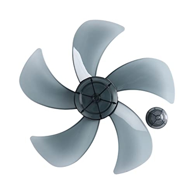 iiniim Aspas de Ventilador de 5/3 Hojas Plásticas Palas de Ventilador Plástico Accesorios de Ventilador de Pie Mesa Color Blanco/Transparentes/Azul/Ne