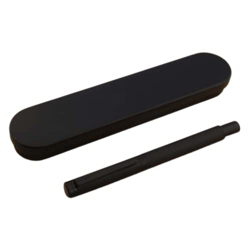 Juego de Caja de Regalo de Pluma estilográfica Negro Mate Titanio Negro Nib Pen Fude Bending Office útiles Escolares hábil y Profesional características