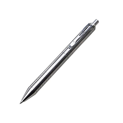 Obelunrp Titanium Fountain Pen Business Office Signature Pen Bolete Bolset Pocket Pense Push Button Metallic 1pc