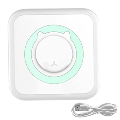 Impresora térmica de Bolsillo Mini Impresión de Pregunta Incorrecta Portable Impresión de Tinta inalámbrica Verdad