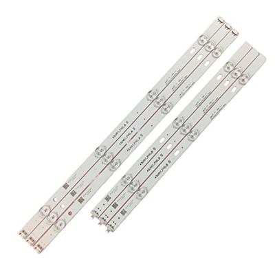 MINUTEAS Minteas DIRIGIÓ Strip de luz de Fondo (6) Compatible con LG 43LF510V 43LF5100 43LH5100 43LH590 43LJ515V 43LH520V 43LH511T 43LH570V LF51_FHD_A