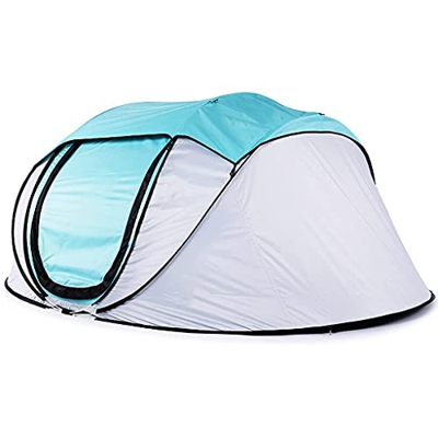 Carpa túnel Impermeable para 2-3 Personas, Carpas emergentes instantáneas automáticas con tragaluz, para Acampar al Aire Libre Paquete Picnic BBQ