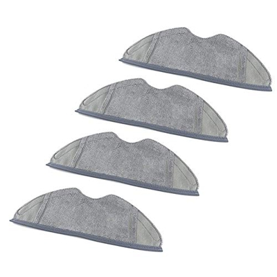 MANGUOZ Para aspiradora 360 S7 Robot Aspiradora Mopa Paño de repuesto Accesorios de limpieza limpieza 4 unidades