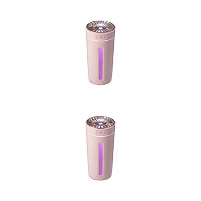 Humidificador ultrasónico silencioso 2 juegos de humidificador de aire Apagado automático silencioso USB Difusor continuo/intermitente Fabricante de n