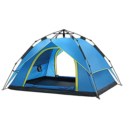 Carpa Domo, Carpas automáticas emergentes instantáneas para 3-4 Personas Carpa de Doble Capa, Carpas Impermeables para Acampar con Porche para Viajes 