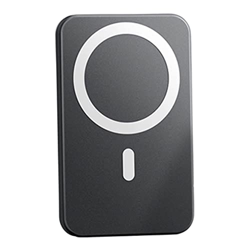 Sraeriot Magnetic Power Bank 10000mAh 15W Cargador inalámbrico Fast Batería Externa Batería Negra BlackWireless Bank en oferta