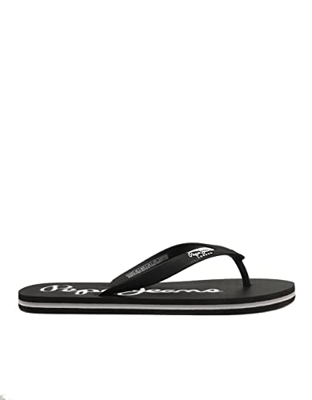 Pepe Jeans Bay Beach Brand M, Chanclas Hombre, 999 Negro, 43 EU