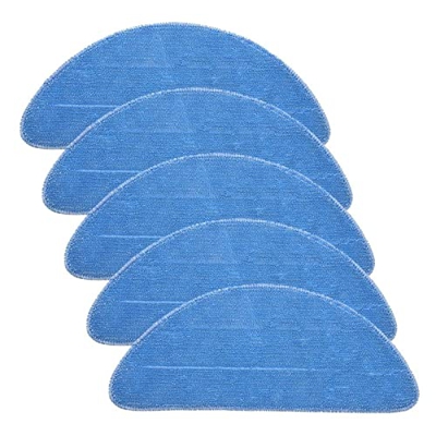 QAZWSXD swaiwai 5pcs / Lot Robot Cleader de vacío Reutilizable Trapos de Tela de la fregona for Abir x6 x5 x8 Accesorios Sweeper Robot Parts
