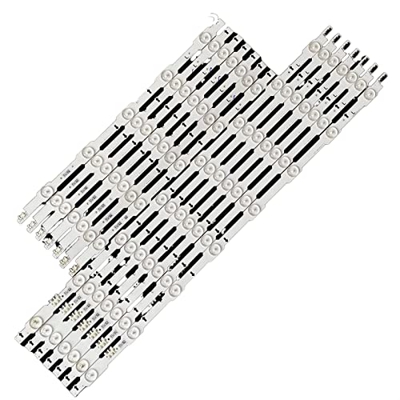 MINUTEAS Minteas 14 Piezas DIRIGIÓ Flight Strip Compatible con Samsung UE55HU6900 UN55HU7000 UN55HU6840F DUGE-550DCB-R5 550DCA 2014SVS-UHD-55 LM41-000