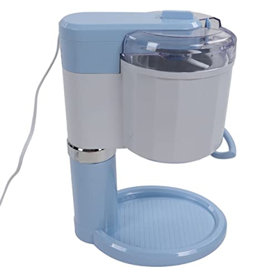Shipenophy Fabricante de Postres Congelados, ABS 15W, Máquina de Helados Multifuncional con Diseño de Tapa Abatible de 1000 Ml para Domitorio(#1)