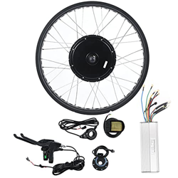 Cryfokt Kit de Conversión de Bicicleta Eléctrica para Bicicleta Eléctrica Rueda Trasera Bicicleta Eléctrica con Motor de 72V 3000W Rueda de 26 Pulgada características