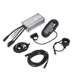 Eulbevoli Controlador de Motor de Bicicleta Eléctrica, Kit de Conversión de Bicicleta Eléctrica Función de Disipación de Calor Carcasa de ABS a Prueba en oferta