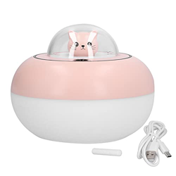 AUNC Pequeño Humidificador, Mini Humidificador Colorido de la Gran Capacidad LED 300ml para la Oficina para el Hogar en oferta