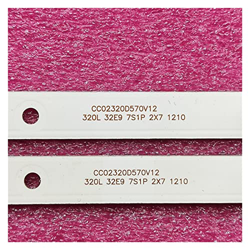 MINUTEAS Minteas 2pcs/Set DIRIGIÓ Flight Strip Compatible con StarWind SW-LED32R301BT2 RCA RTDVD3215-B AOC T3211M 320L 32E9 7S1P 2X7 CC02320D570V12 08 características