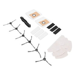 Juego de Cepillos para Aspiradora, Eficiente, Fácil de Instalar, Suave, Buen Rendimiento de Limpieza, Robot, Accesorios de Barrido para el Hogar Y el  características