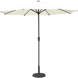 Sombrilla Sombrillas Protección Exterior Sombrillas de terraza Jardín Piscina Deck Sombrillas de Mesa de Mercado Sombrilla de Playa de 270 cm en oferta