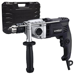 WORKWAY TOOLS Taladro Percutor Con Cabezal De Aluminio De Dos Velocidades Y Gran Potencia 1050 W Con Maletín en oferta