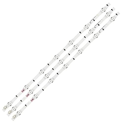 GaYouny 3 tiras de retroiluminación LED de 7 LED de 650 mm para TV de 32 pulgadas 2014SVS32HD D4GE 320DC0 R3 CY HH032AGLV2H D4GE 320DC0-R2 Beatirce (t