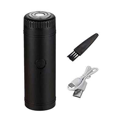 Facial Grooming Recargable impermeable Mini portátil eléctrico impermeable bolsillo inalámbrico USB recargable uso húmedo y hombres Mini portátil Maqu