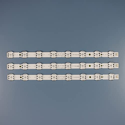 GaYouny Tiras de retroiluminación LED de 445 mm para 43UK65(LGO) 8LED SVL430A62 REV1.0 43UK6500 43UK6750 HC430DQG-SLUR-A14X 43UK6500AUA Beatirce (tama