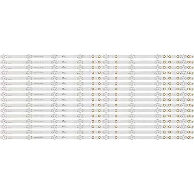 GaYouny 16 unids/set 8LED 710mm tira de retroiluminación LED para KDL-65W805 KDL-65W855C Kdl-65W859C 650TV02 V3 T650HVF05.1 T650HVF05 Beatirce (tamaño
